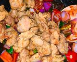 A picture of step 7 of Sweet sour chicken sauce 😋.