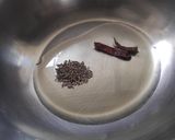 A picture of step 4 of Corn Peas Biryani.