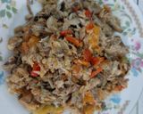 Foto langkah ke 5 dari resep Tumis Pindang Suwir Pedas.