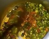 A picture of step 8 of Chatpati Bhindi.