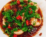 Hình bước làm 2 của món Đậu hủ non sauce nấm cay