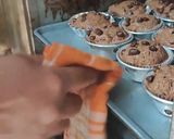 Foto langkah ke 7 dari resep Muffin Pisang Coklat.