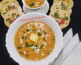 A picture of step 6 of Paneer Butter Masala.