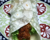 Foto del paso 7 de la receta: Wrap casero de doro wat con fideos de arroz