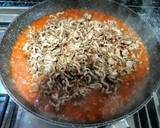 Foto del paso 4 de la receta: Fettuccine a la boloñesa