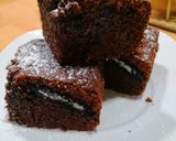 Foto del paso 3 de la receta: Brownie con galletas oreo 🍪