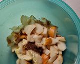 Körtés,csokoládés keksz (vegán) recept fázis 2 fotója