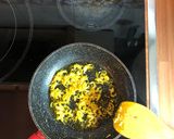 A picture of step 2 of Mirra ghanemi (smoked eggplant stew).
