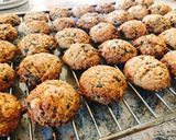 Φωτογραφία βήματος 7 της συνταγής Cowboy cookies II - αμερικανικά μπισκότα oatmeal με απ’ όλα!