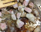 Görög hagymás nyúlragu - Kouneli stifado recept fázis 2 fotója