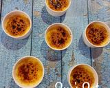 A picture of step 4 of Coconut Custard Creme Brulee.