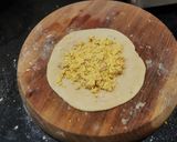 A picture of step 3 of Sattu Paratha.