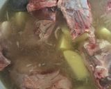 Gambar langkah 3 resipi Sup Ayam MSG Natural.