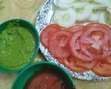 A picture of step 3 of Masala Toast Sandwich.