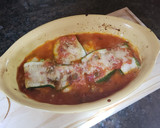 Foto del paso 3 de la receta: Rolls de zucchini rellenos de jamón y queso👩‍🍳
