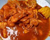 Foto langkah ke 6 dari resep Udang Saus Padang.