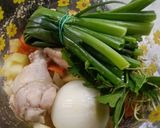 Tejfölös karalábéleves csirkeszárnnyal🍲 recept fázis 2 fotója