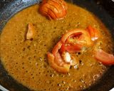 A picture of step 6 of Bhindi masala.