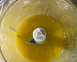 A picture of step 3 of Mango and Lime Panna Cotta 🥭 🍋‍🟩.