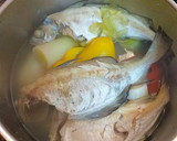 Foto del paso 11 de la receta: Sopa marinera de fanecas y mejillones al azafrán