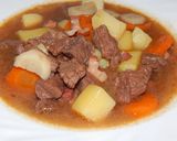 Marhagulyás recept fázis 8 fotója