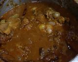 A picture of step 5 of Mutton Curry.