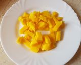 Mangós-kókuszos zabkása recept fázis 1 fotója