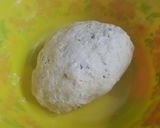 A picture of step 1 of PURI(salty mahambri)#mashujaarecipe.