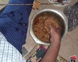 A picture of step 3 of Boti kabab.