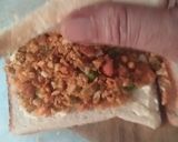 A picture of step 3 of Jugadu Chavana Sandwich.