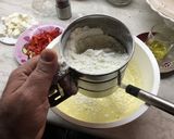 Φωτογραφία βήματος 4 της συνταγής Αλμυρό κέικ με τυριά και ζαμπόν Αντώνης