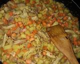 A picture of step 4 of Chicken pot pie.