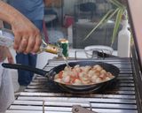 A picture of step 7 of My Grilling Spot Scallop Stew.
