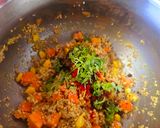 A picture of step 4 of Foxtail Millet & Split Jowar Pulao.