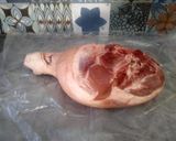Foto del paso 1 de la receta: Asado a la parrilla de pernil de chancho con salmuera de miel