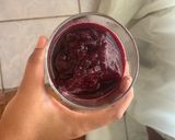 A picture of step 2 of Frozen MCC Blueberry Smoothie.