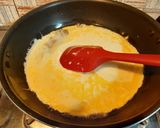 A picture of step 4 of Ande ka Halwa.