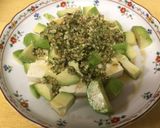 A picture of step 5 of Tofu Avocado Salad.