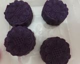 Foto langkah ke 7 dari resep Mooncake Ubi Ungu / Purple Sweet Potato Mooncake.