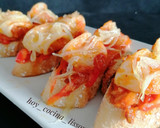Foto del paso 12 de la receta: Tosta de calamares con sobrasada, pimientos y cebolla caramelizada