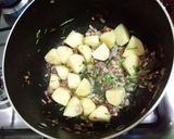 A picture of step 3 of Lentils stew (kamande).