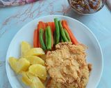 Foto langkah ke 8 dari resep Crispy Chicken Steak.