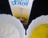 A picture of step 1 of Mango ice cream.