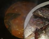 Foto langkah ke 5 dari resep Asam Pedas Kemangi Kepala Gurame.