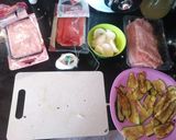 Foto del paso 2 de la receta: Rollitos de pavo rellenos