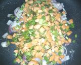 A picture of step 4 of Egg Fried Rice.