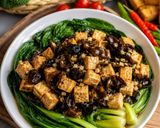 Foto langkah ke 6 dari resep Pakchoy Tahu Jamur Saus Tiram.