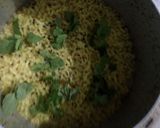A picture of step 6 of Mexican Pulao.