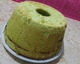 Foto langkah ke 5 dari resep Chiffon cake pandan cokelat.