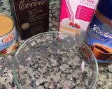 A picture of step 1 of Cocoa Coffee Ice Cream.